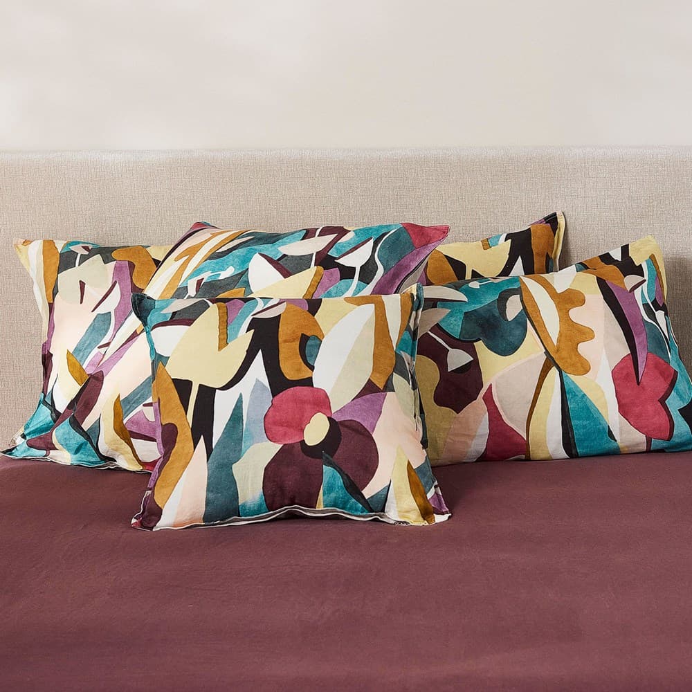 Pure Linen Cushion Cover. From $NZD89.95. Available at George Street Linen