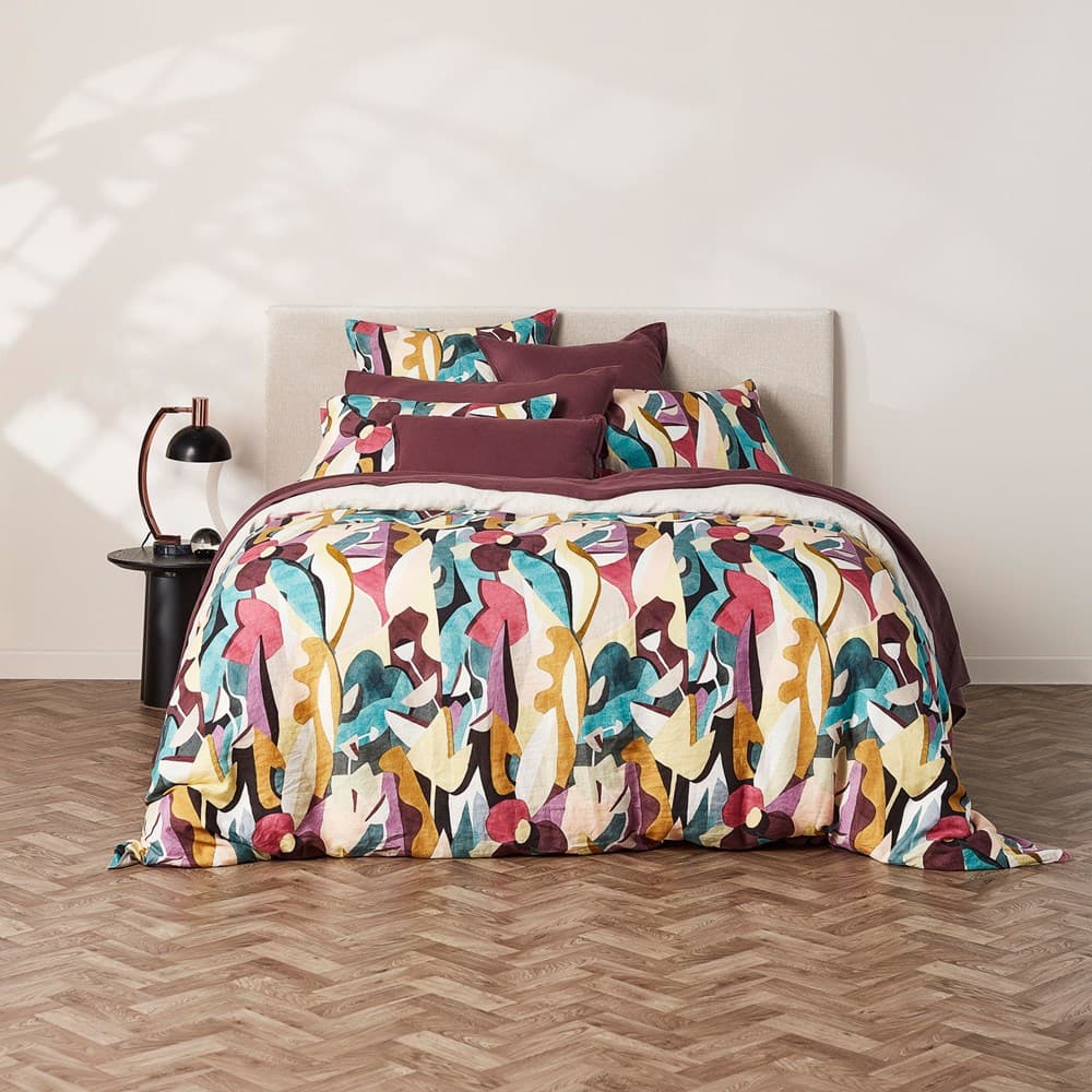 Pure Linen Duvet Cover Set. From $NZD439.95. Available at George Street Linen