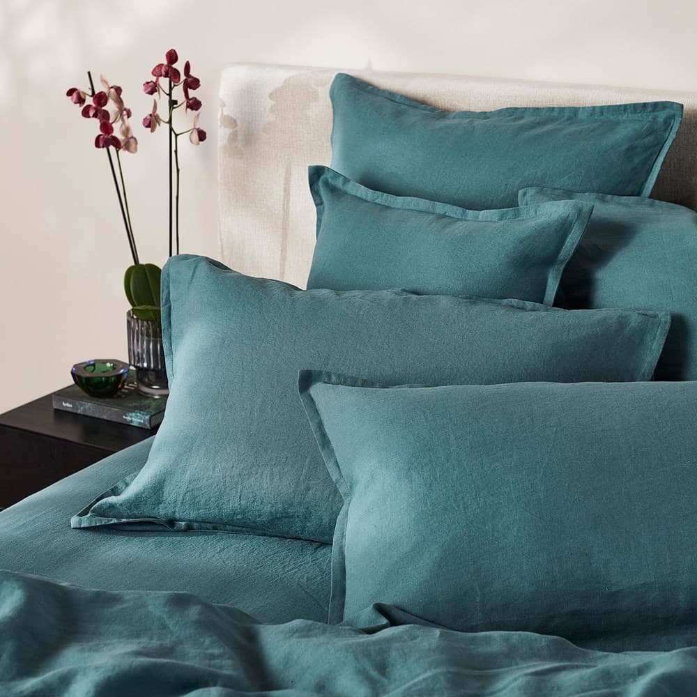 Pure Linen Cushion Cover. From $NZD89.95. Available at George Street Linen