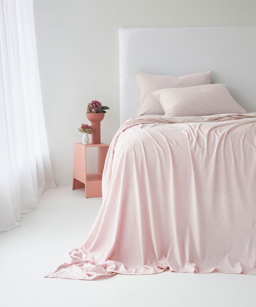 Cotton Jersey Flat Sheet. From $NZD85.00. Available at George Street Linen