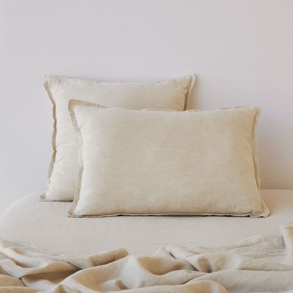 Pure Linen Cushion Cover. From $NZD89.95. Available at George Street Linen