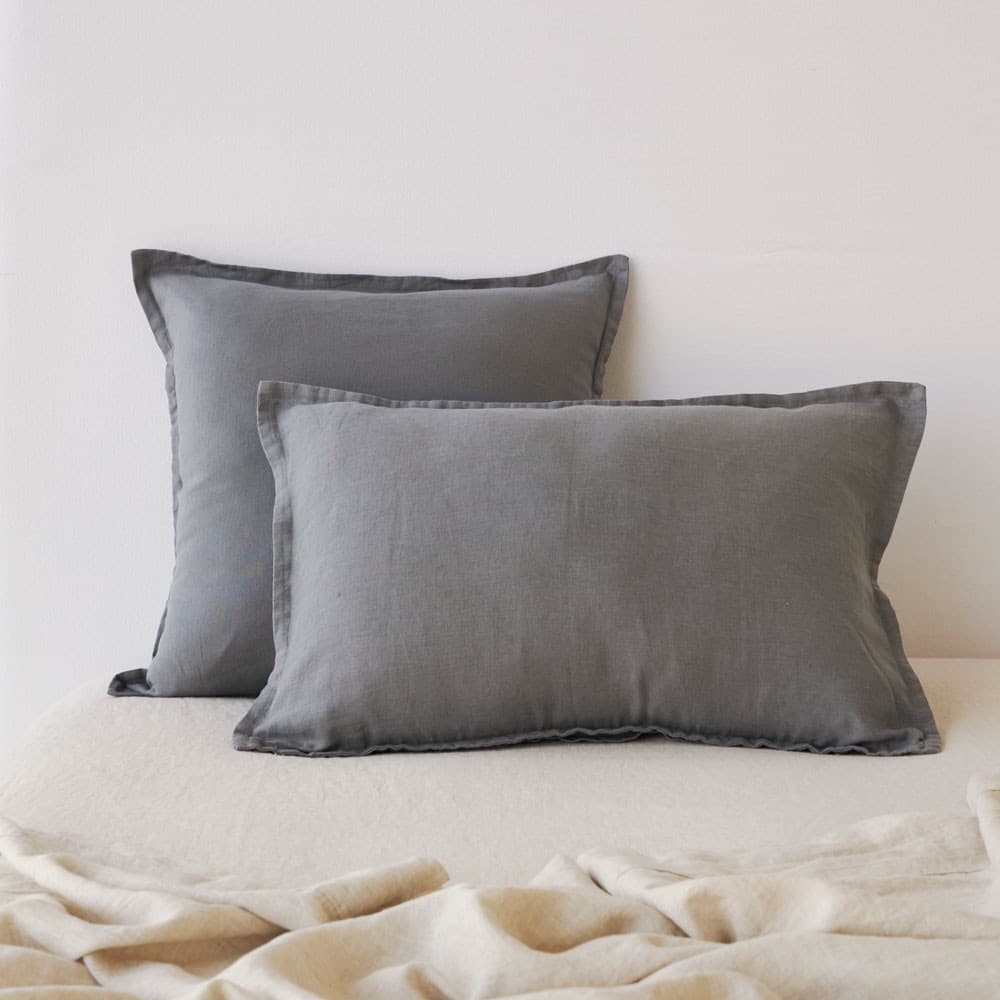 Pure Linen Cushion Cover. From $NZD89.95. Available at George Street Linen