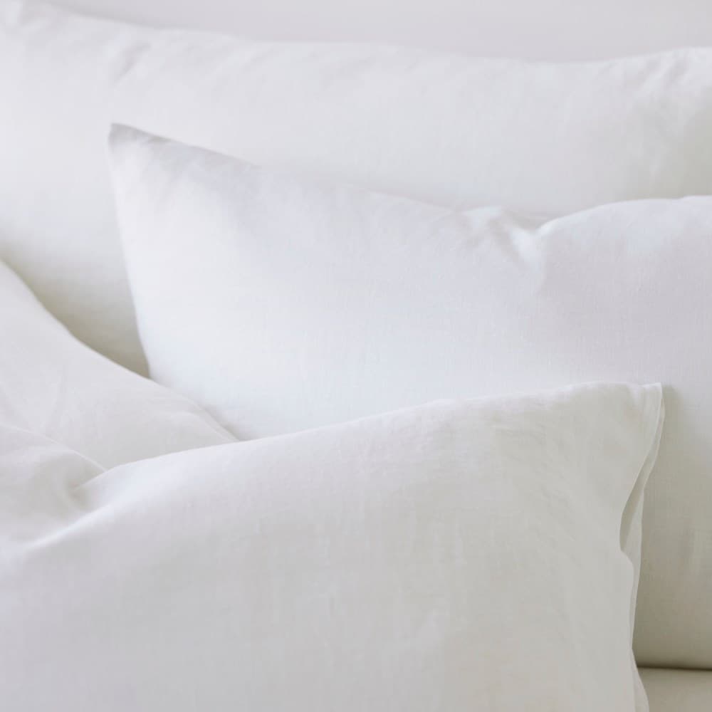 Pure Linen Pillowcase. From $AUD99.00. Available at George Street Linen