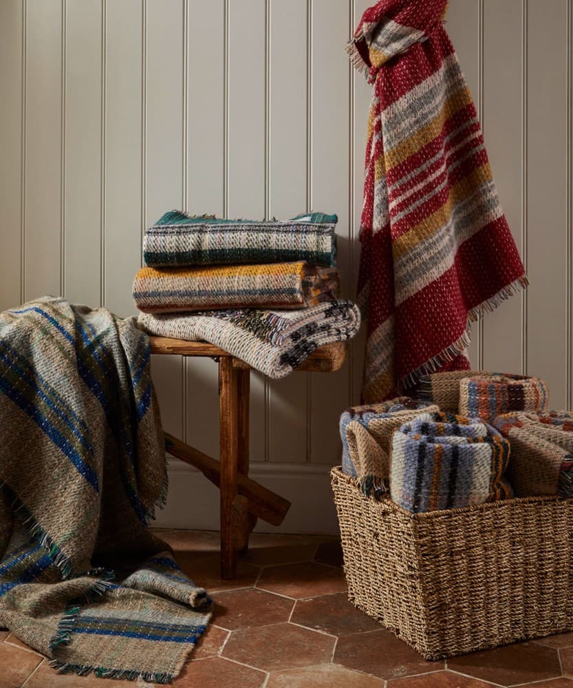 Recycled Wool Throw. From $NZD179.00. Available at George Street Linen