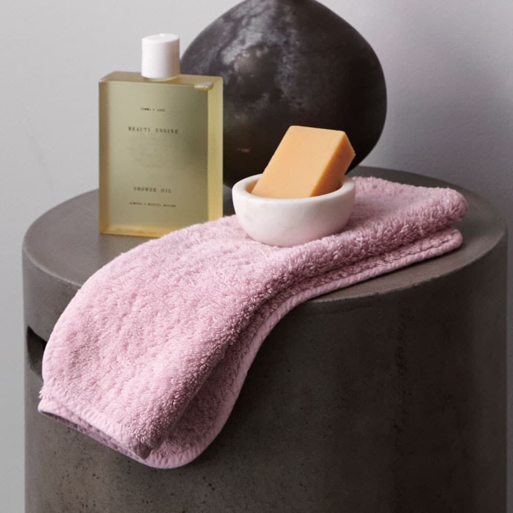 Super Pile Cotton Face Cloth. From $AUD19.95. Available at George Street Linen