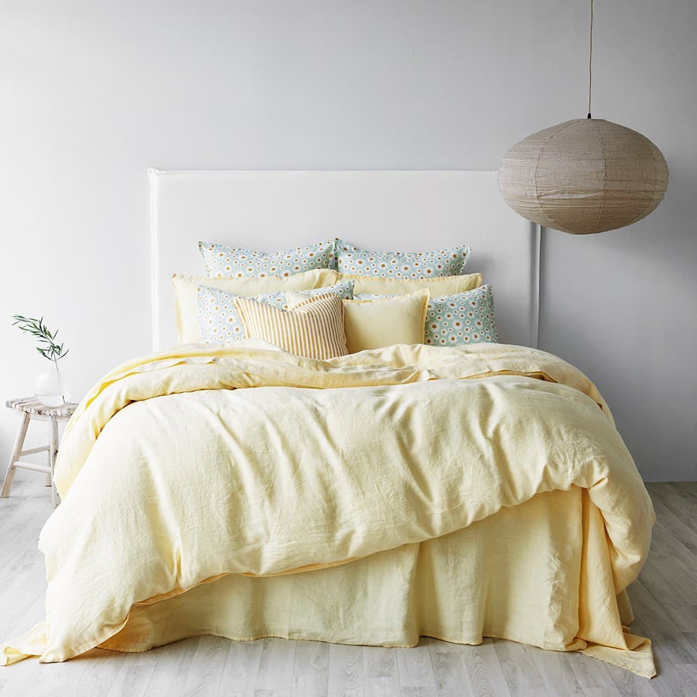 Pure Linen Duvet Cover Set. From $USD399.00. Available at George Street Linen