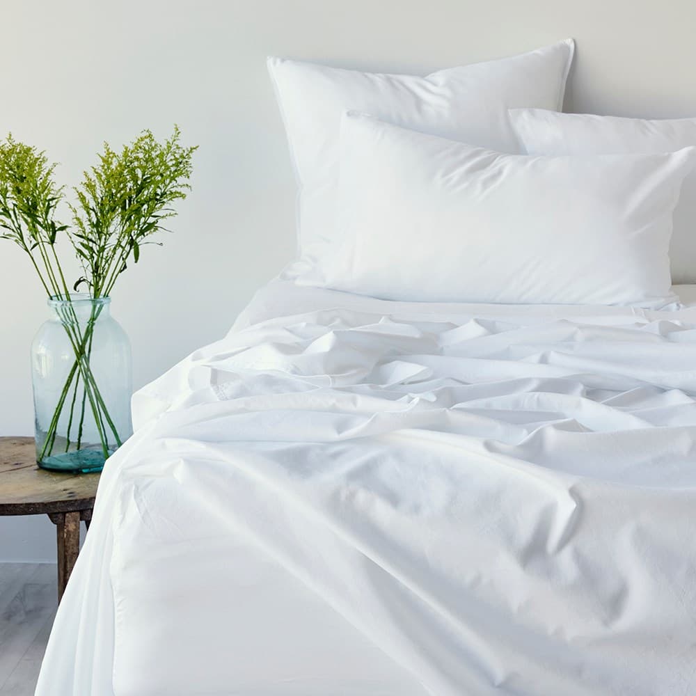 Soft Washed Cotton Sheet Set. From $NZD199.95. Available at George Street Linen