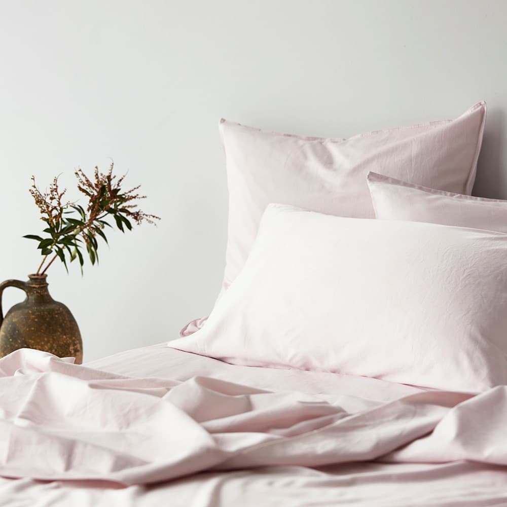 Soft Washed Cotton Pillowcase. From $USD59.95. Available at George Street Linen