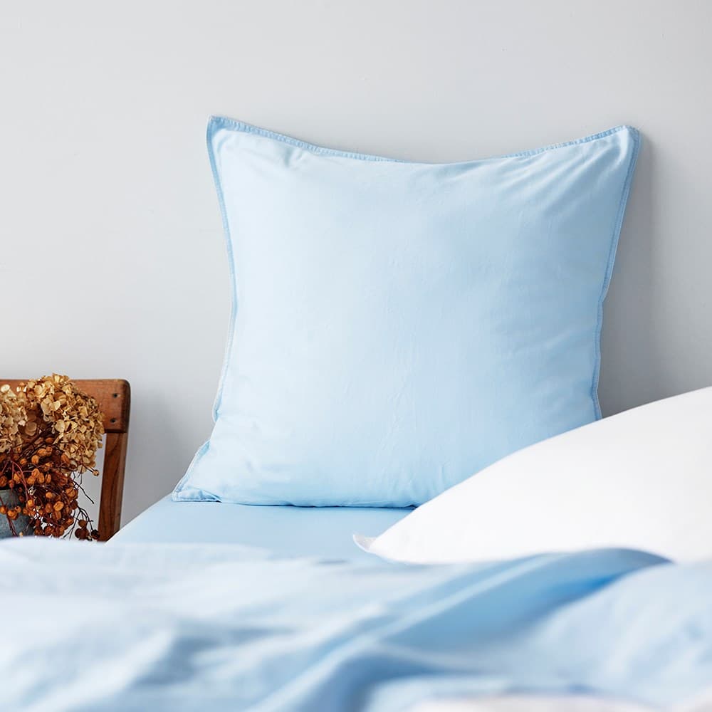 Soft Washed Cotton European Pillowcase. From $NZD69.95. Available at George Street Linen