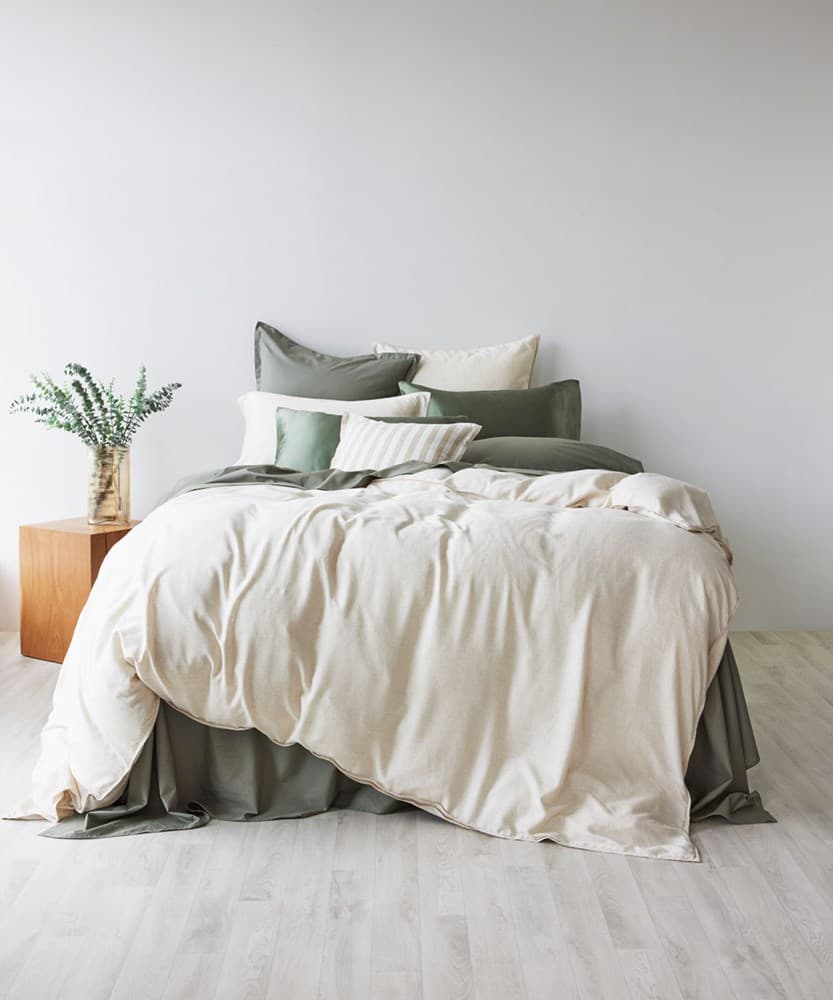 Bamboo Linen Duvet Cover Set. From $NZD199.00. Available at George Street Linen