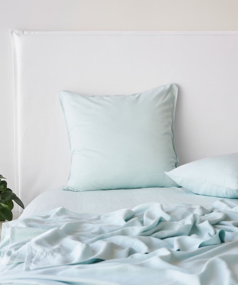 Bamboo Linen European Pillowcase. From $NZD49.00. Available at George Street Linen