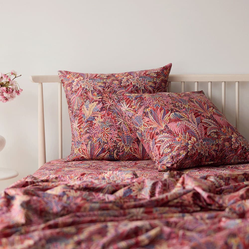 Euro Pillowcase Custom Made With Liberty Fabric. From $AUD149.95. Available at George Street Linen