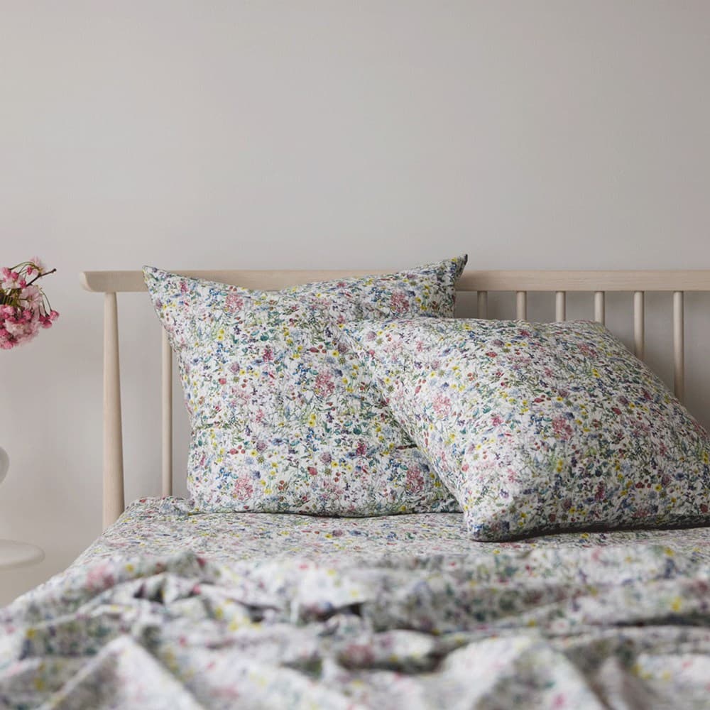 Euro Pillowcase Custom Made With Liberty Fabric. From $AUD149.95. Available at George Street Linen