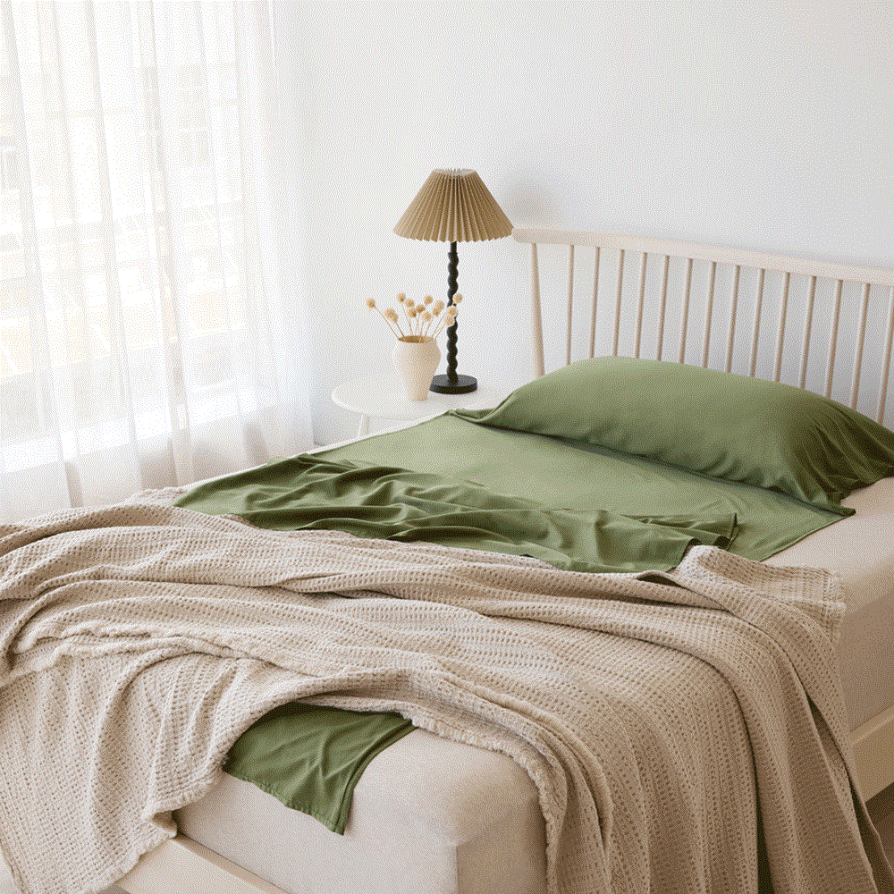 Bamboo Cotton Travel Bed Sheet. From $NZD99.00. Available at George Street Linen