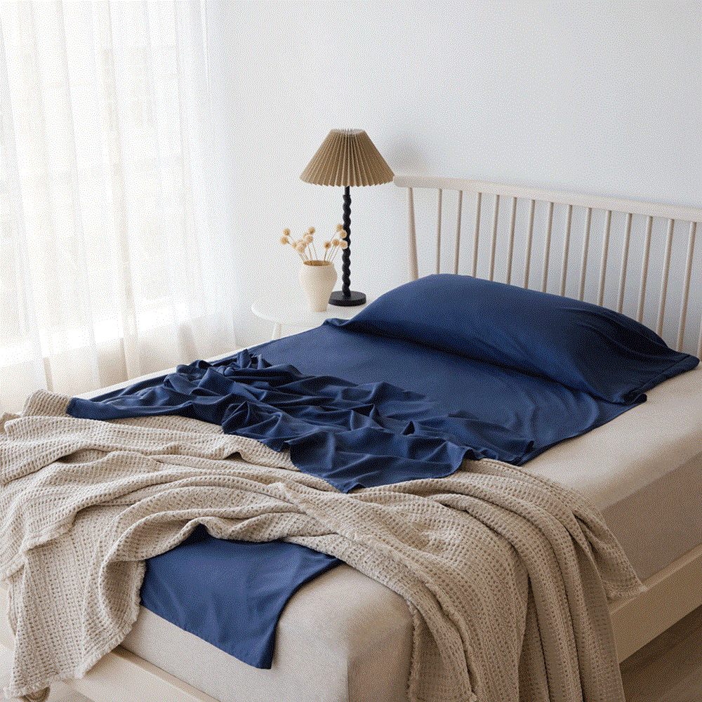 Bamboo Cotton Travel Bed Sheet. From $USD99.00. Available at George Street Linen