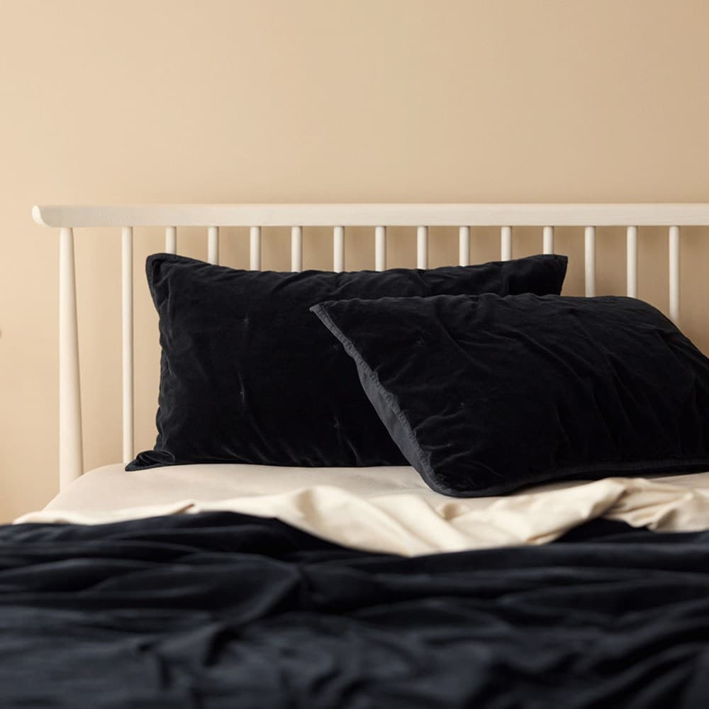 Venus Cotton Velvet Quilted Pillowcase. From $NZD99.00. Available at George Street Linen