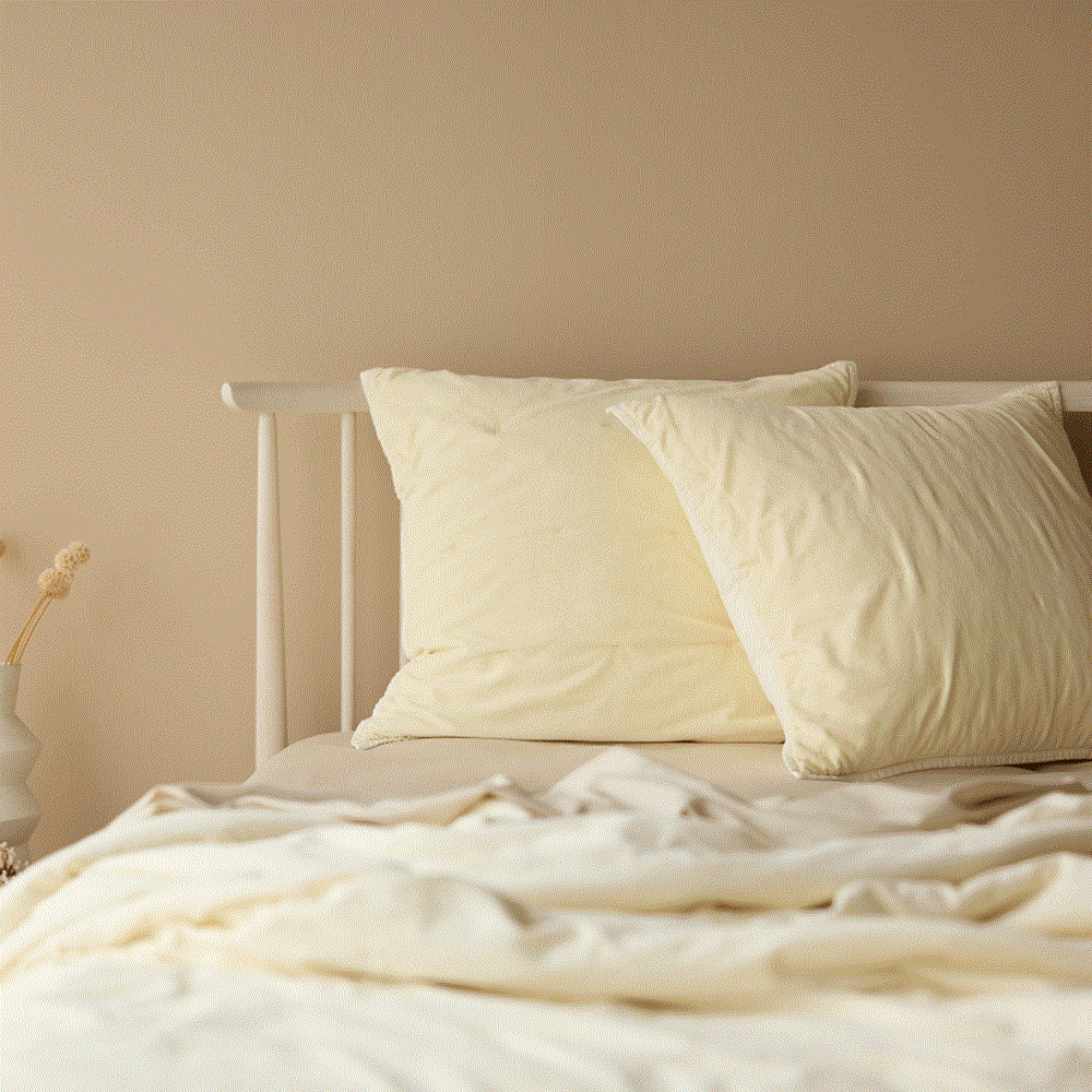 Venus Cotton Velvet Pillowcase. From $NZD89.00. Available at George Street Linen