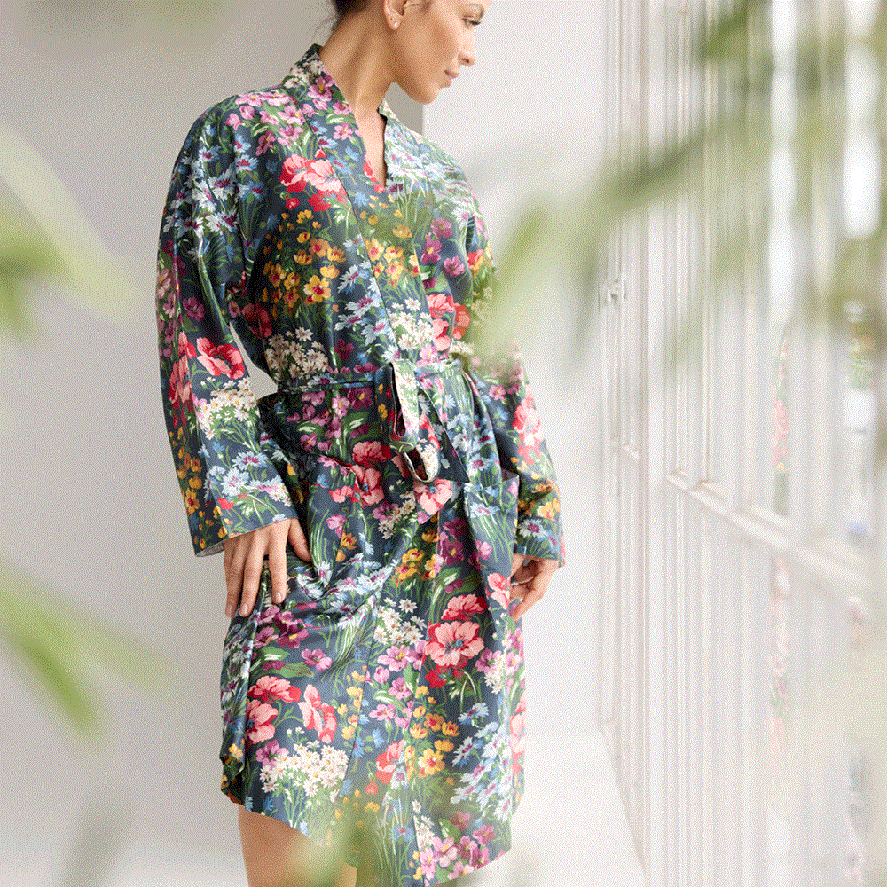 Bamboo Cotton Bathrobe. From $NZD99.99. Available at George Street Linen