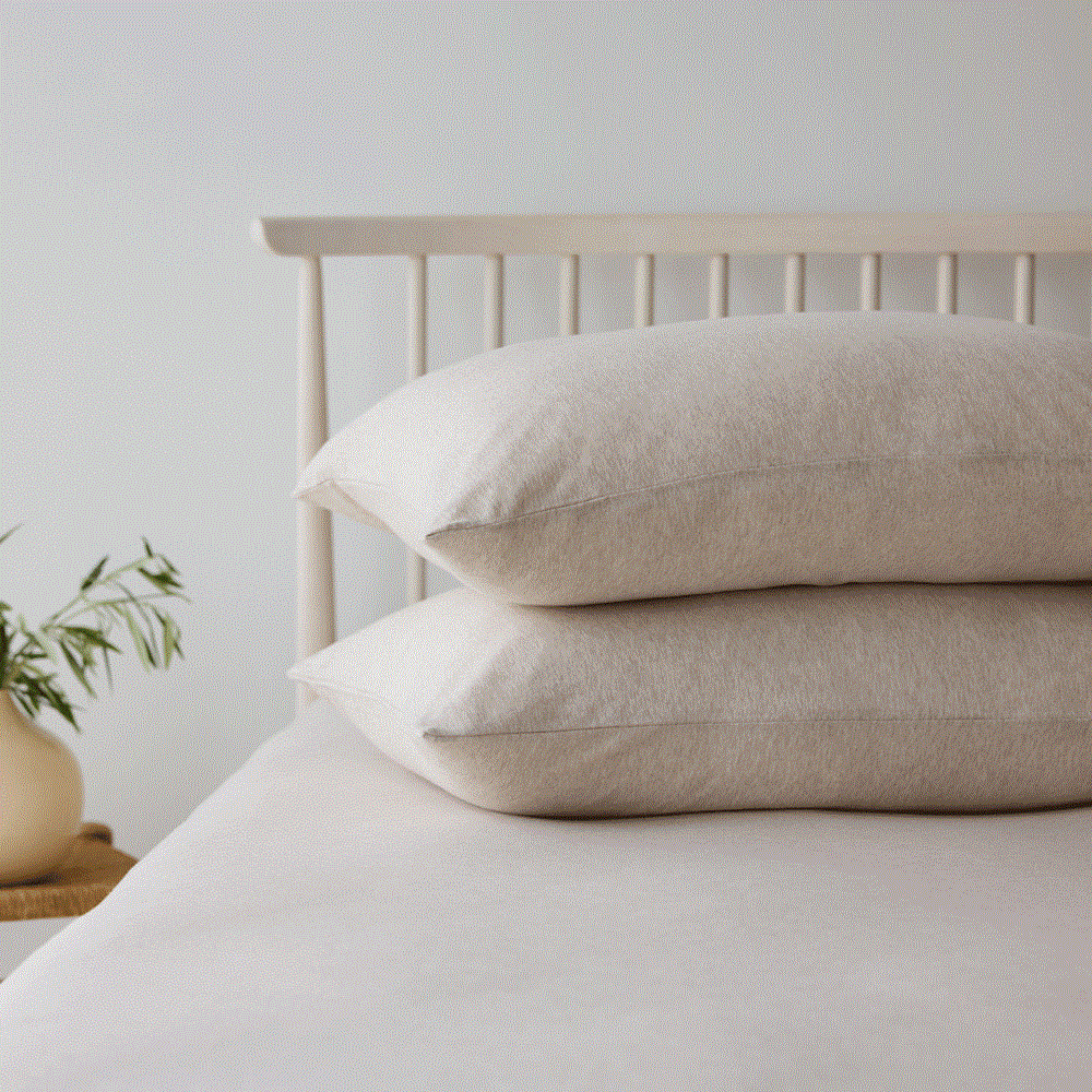 Cotton Jersey Pillowcase Pair. From $NZD59.00. Available at George Street Linen
