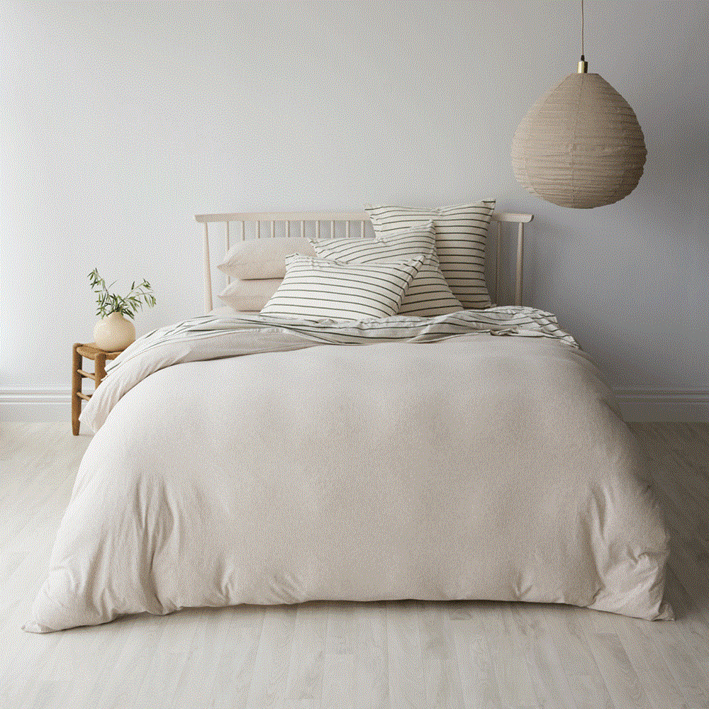 Cotton Jersey Duvet Cover. From $USD139.00. Available at George Street Linen