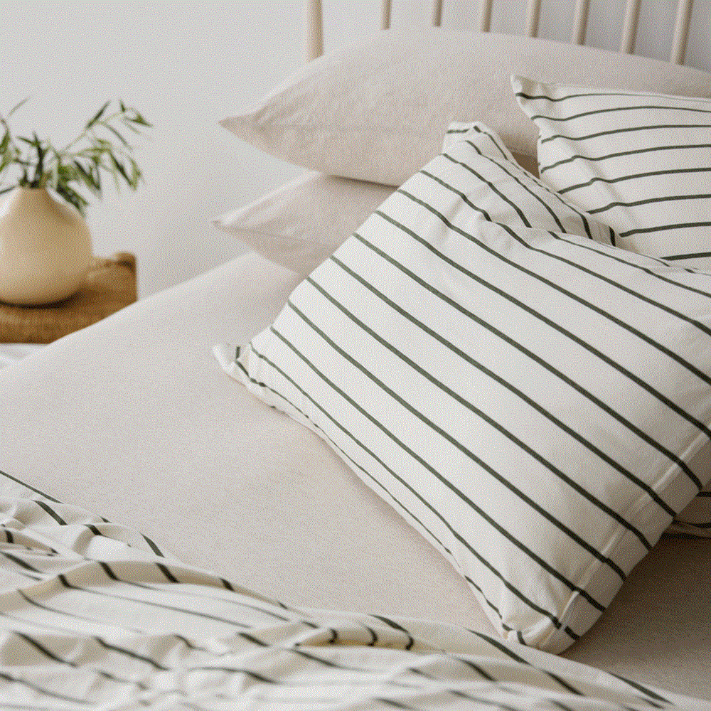 Cotton Jersey Fitted Sheet. From $AUD75.00. Available at George Street Linen