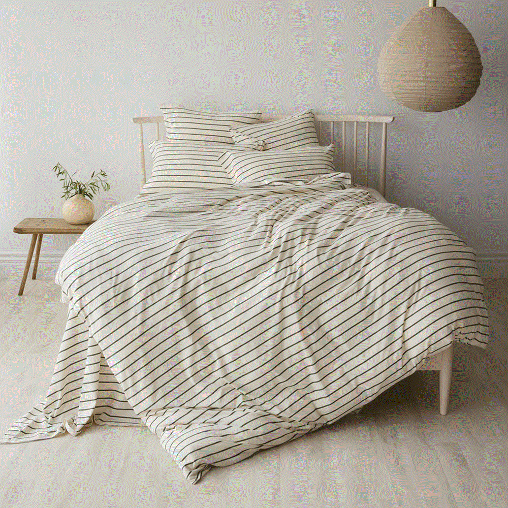 Cotton Jersey Duvet Cover. From $USD159.00. Available at George Street Linen