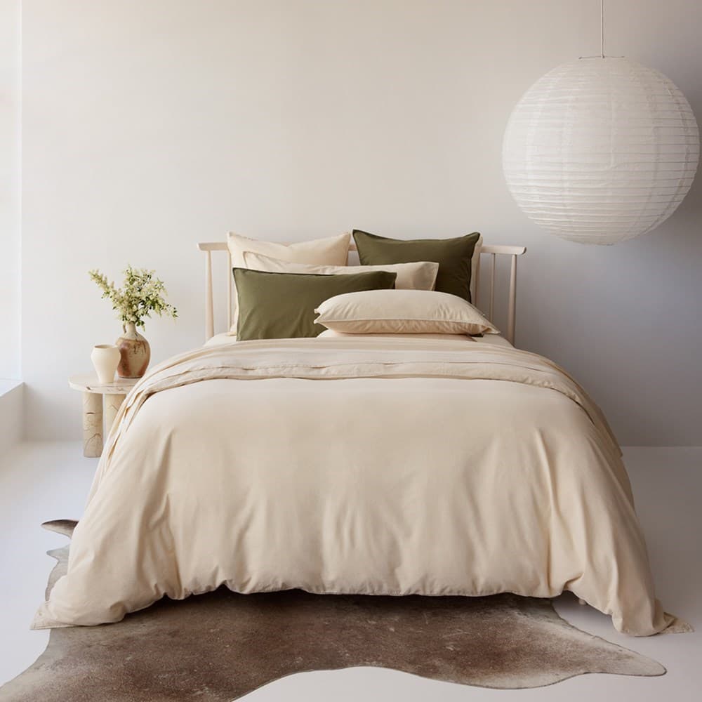 Vintage Look Cotton Duvet Cover. From $NZD159.00. Available at George Street Linen