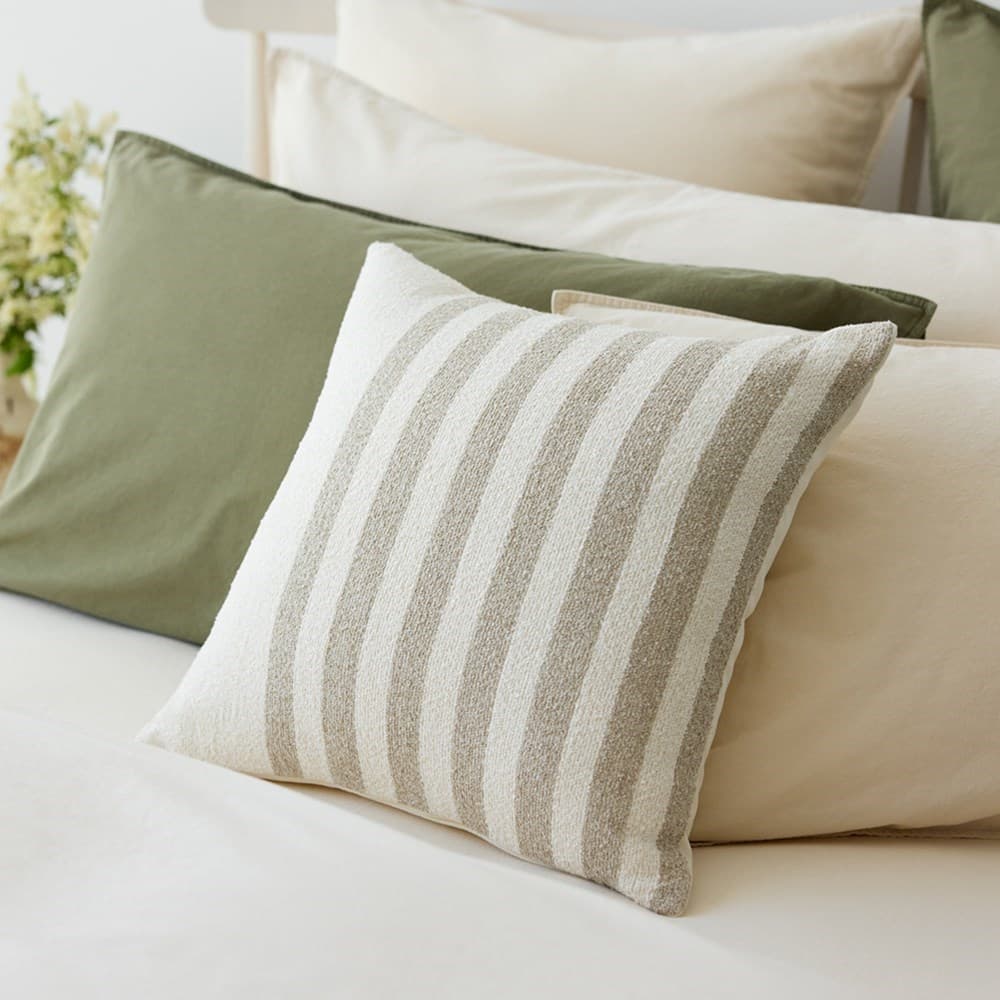 Bodrum Ladder Cushion Cover. From $NZD79.00. Available at George Street Linen
