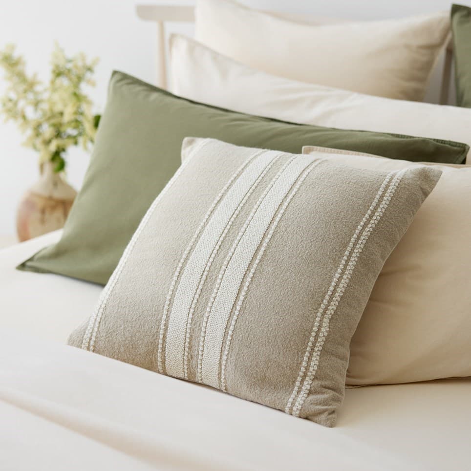 Bodrum Linen Cushion Cover. From $USD129.00. Available at George Street Linen