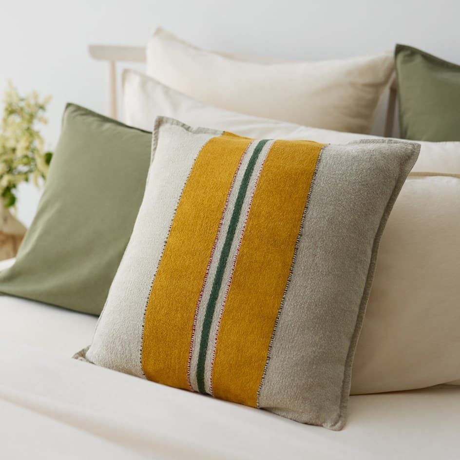 Bodrum Linen Cushion Cover. From $USD129.00. Available at George Street Linen