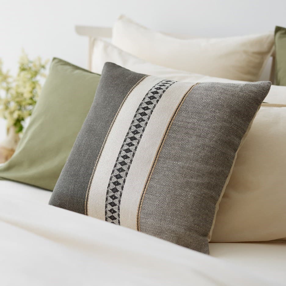 Bodrum Linen Cushion Cover. From $NZD129.00. Available at George Street Linen