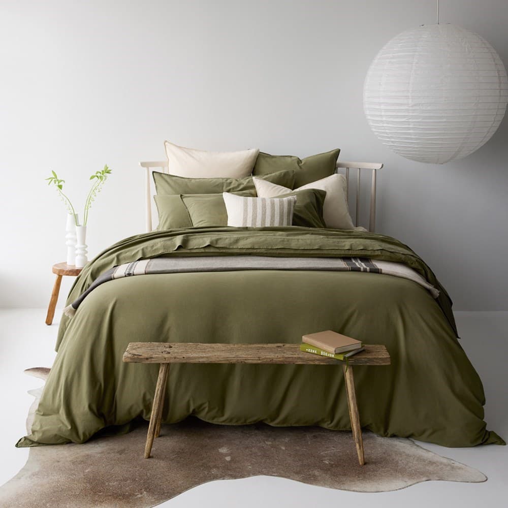 Vintage Look Cotton Duvet Cover. From $NZD159.00. Available at George Street Linen