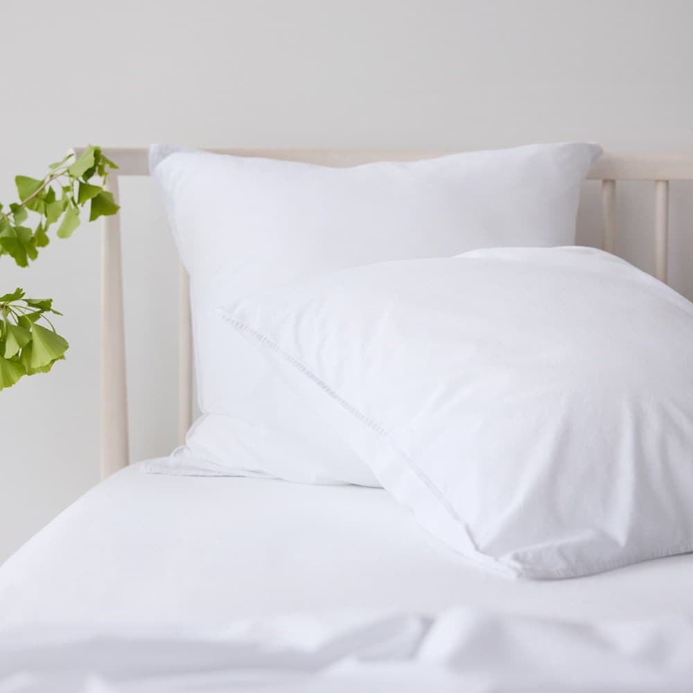 Vintage Look Cotton Euro Pillowcase. From $NZD49.00. Available at George Street Linen