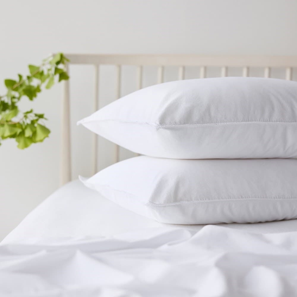 Vintage Look Cotton Pillowcase. From $NZD59.00. Available at George Street Linen