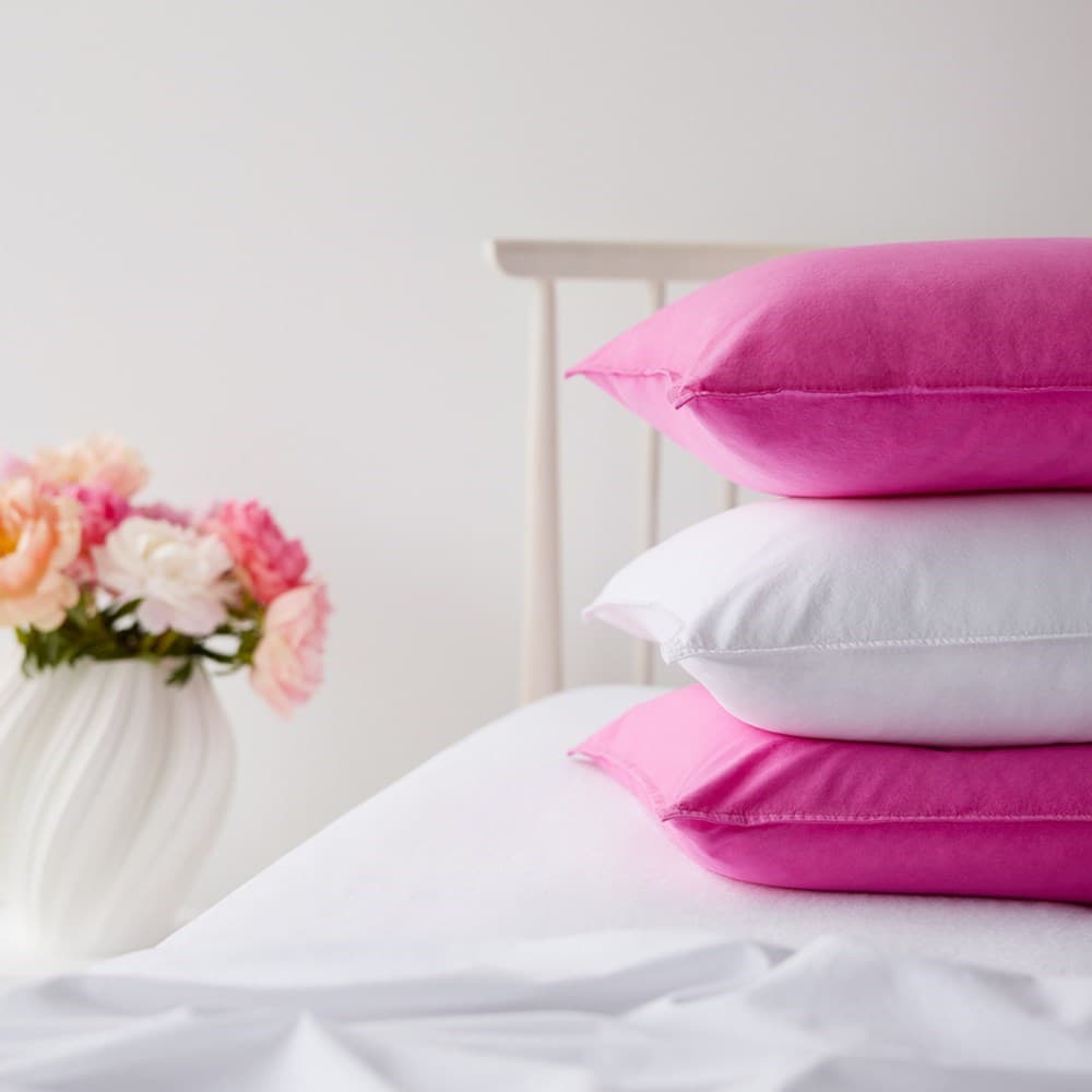 Vintage Look Cotton Pillowcase. From $NZD59.00. Available at George Street Linen
