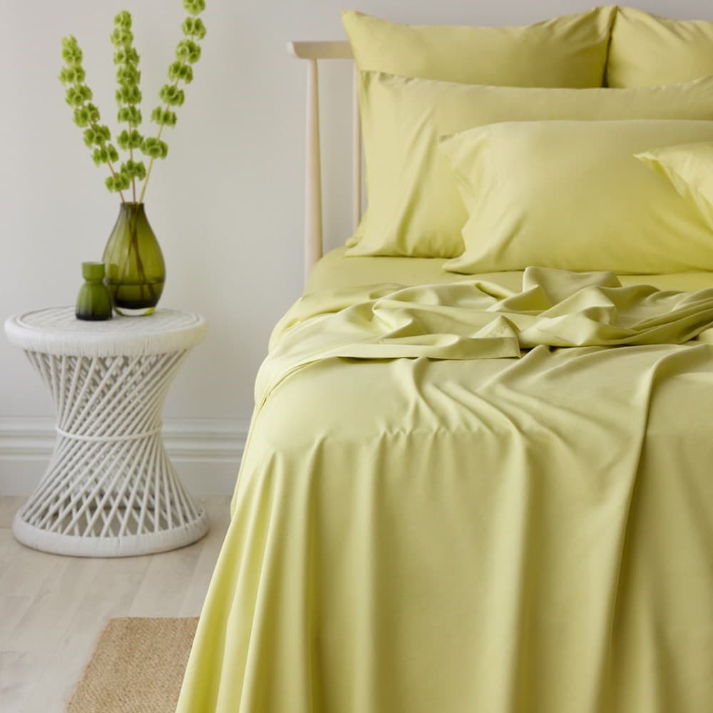 Bamboo Cotton Fitted Sheet. From $NZD89.95. Available at George Street Linen