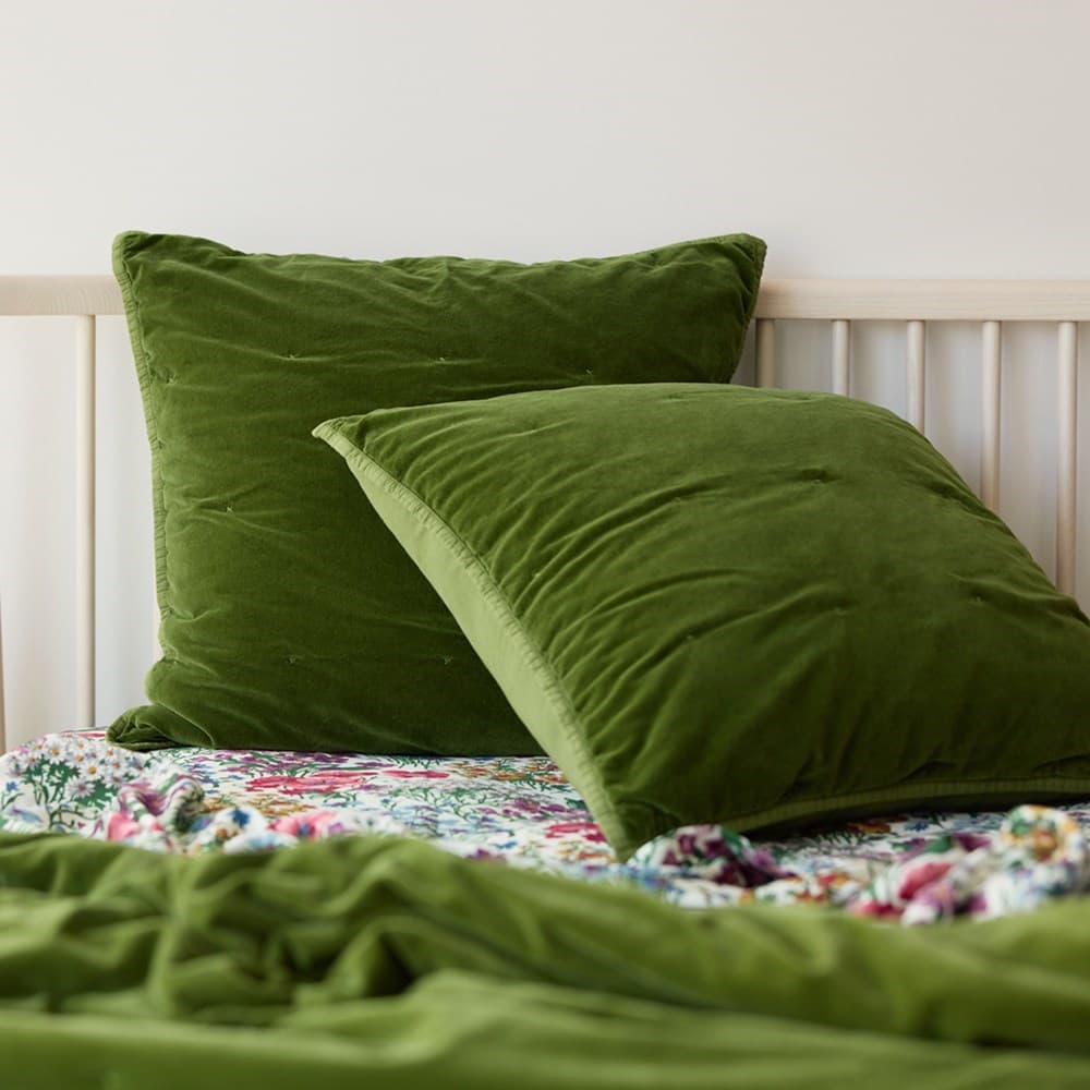 Venus Cotton Velvet Pillowcase. From $NZD89.00. Available at George Street Linen