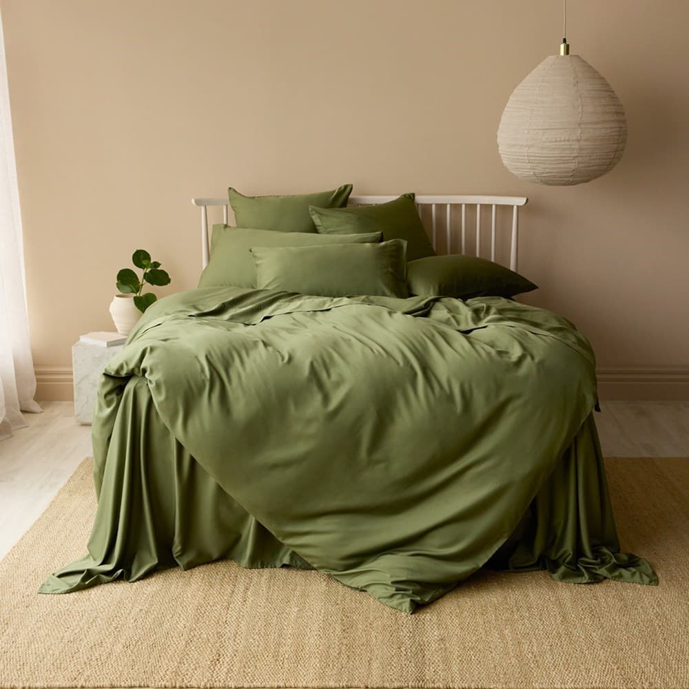 Bamboo Cotton Duvet Cover. From $AUD169.95. Available at George Street Linen