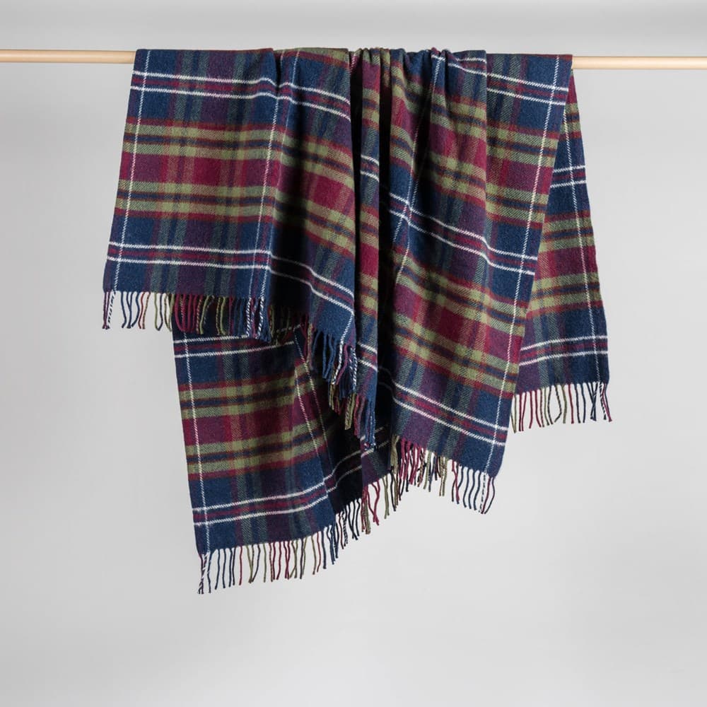 Tartan NZ Wool Throw. From $USD299.00. Available at George Street Linen
