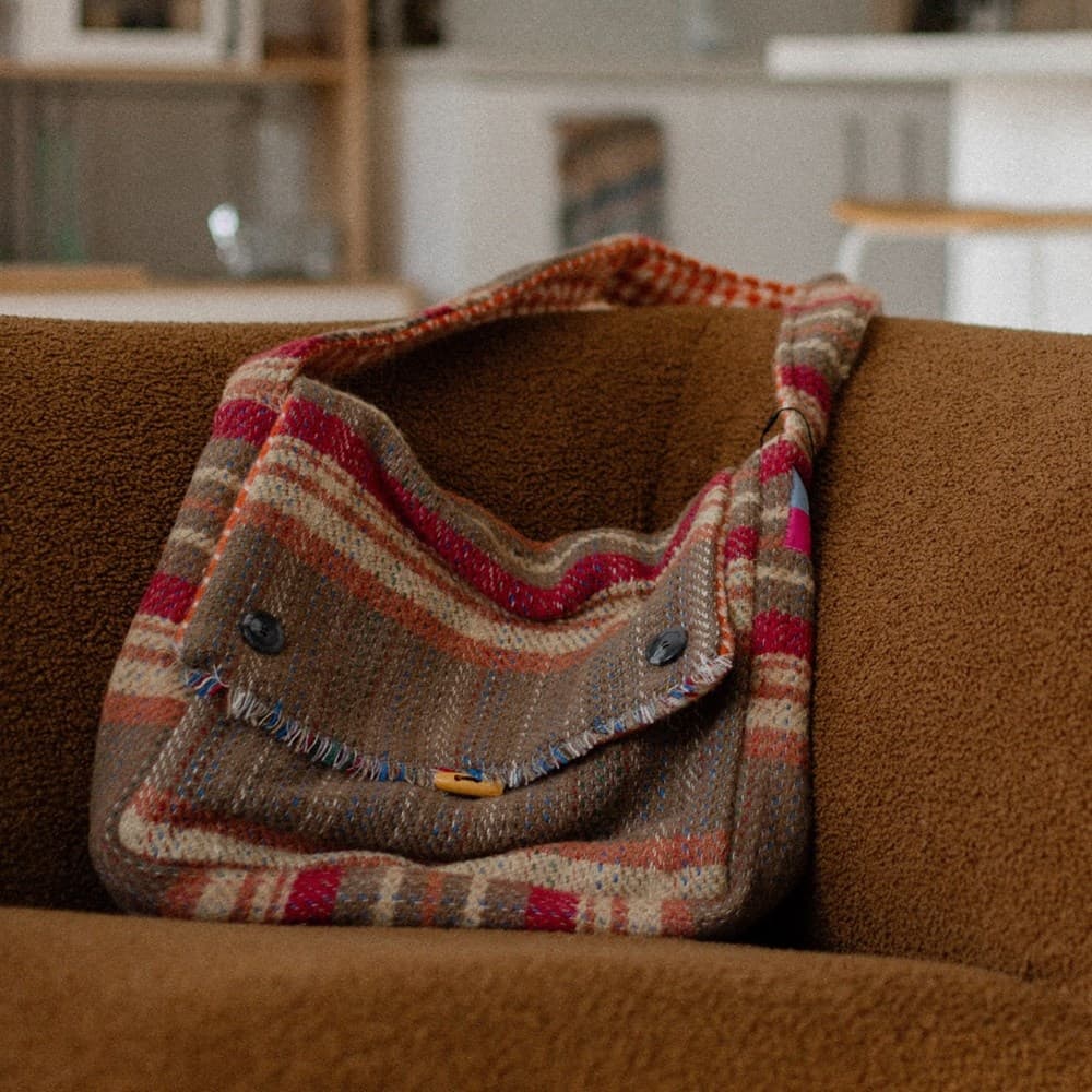 Recycled Wool Bag. From $249.00. Available at George Street Linen