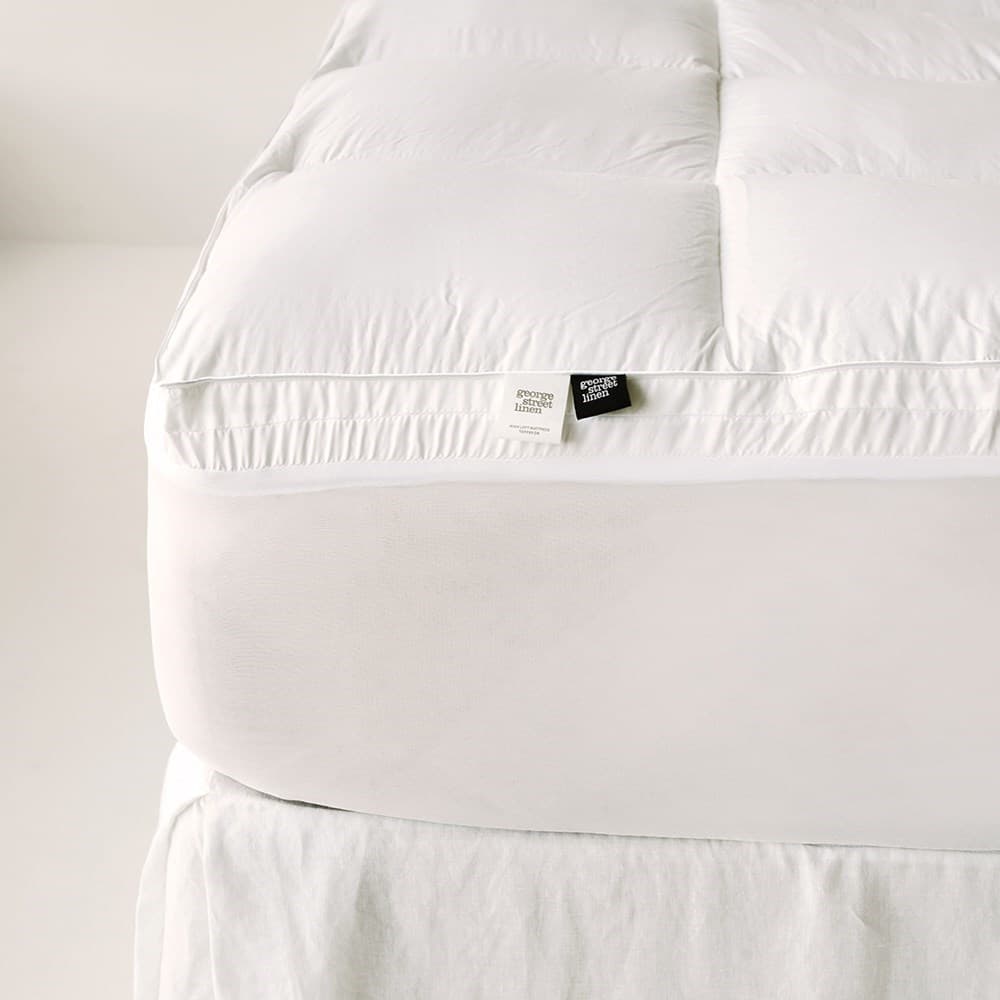 Supreme Loft Mattress Topper 1000GSM. From $NZD279.00. Available at George Street Linen