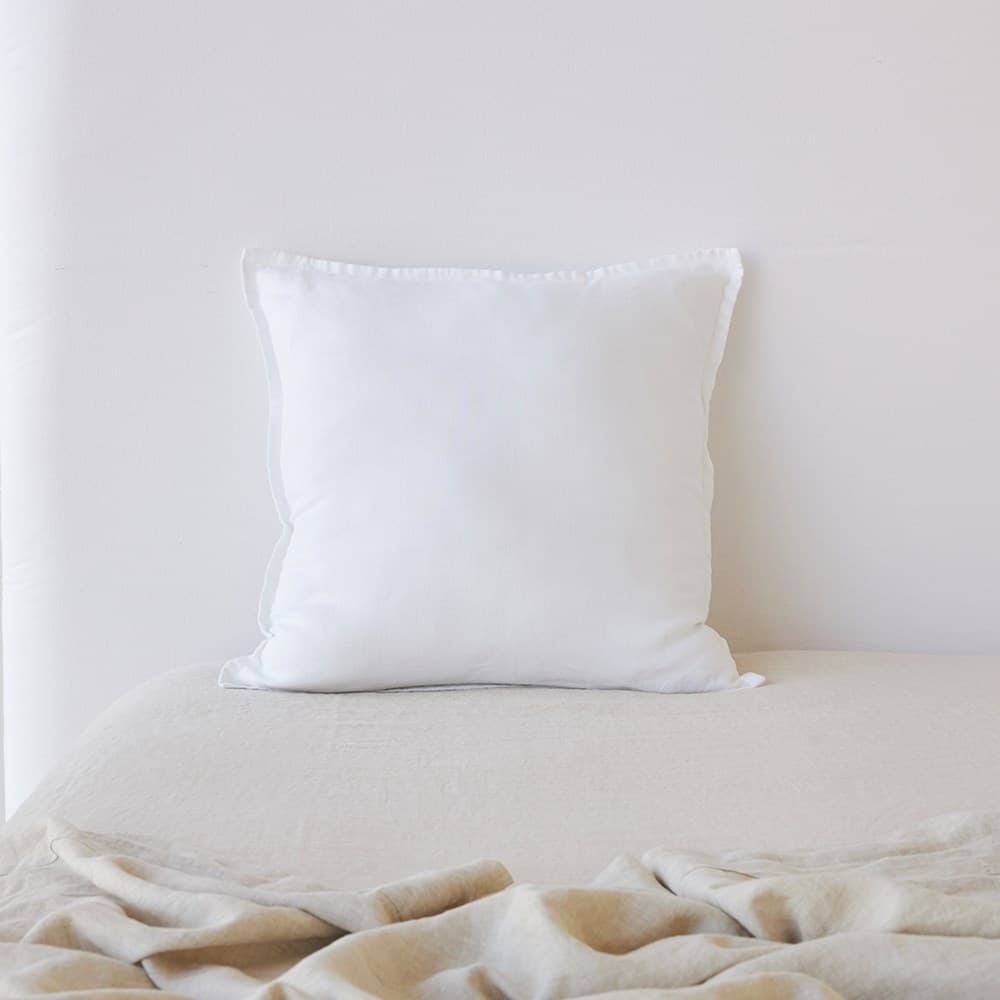 Pure Linen European Pillowcase. From $NZD89.00. Available at George Street Linen
